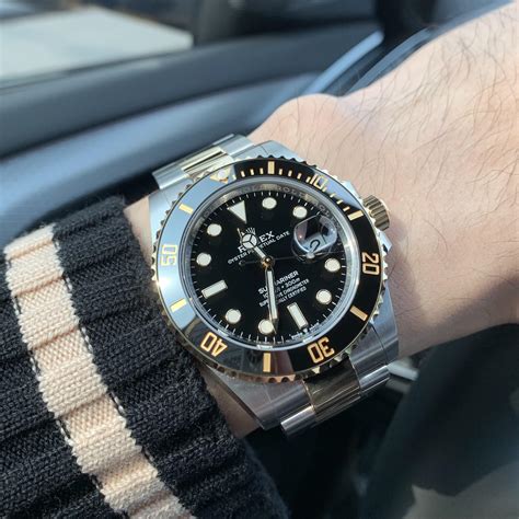 rolex submariner 2 tone|rolex submariner two tone review.